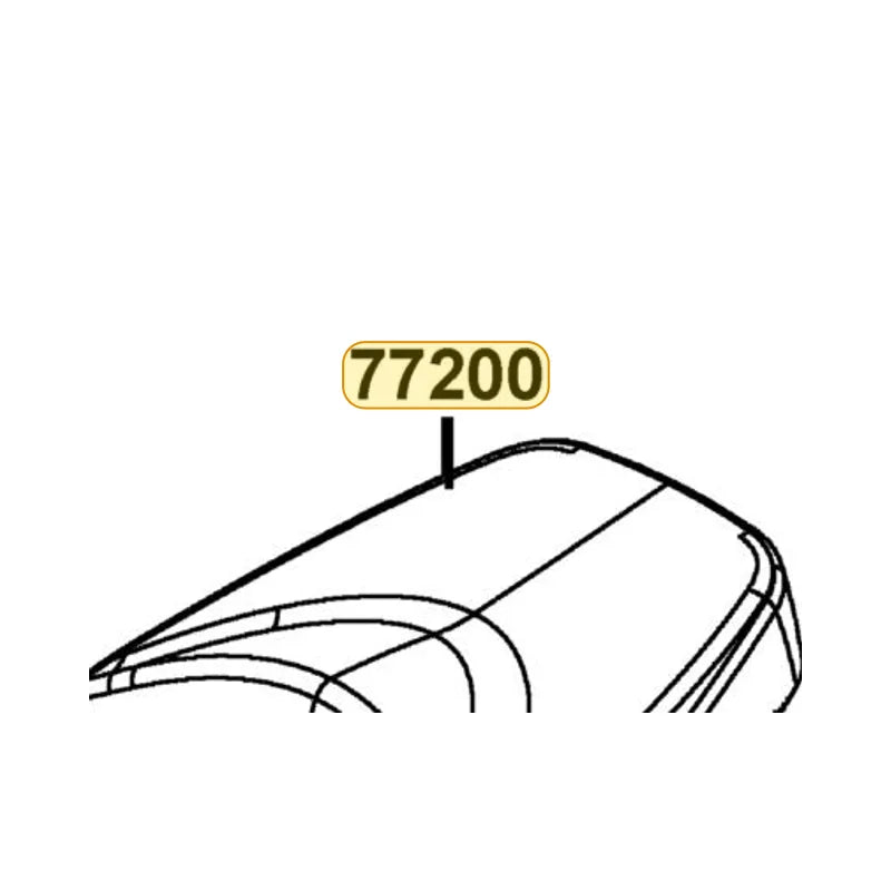 KYMCO Seat Assembly 77200-AEB9-E00-T03, part location on the factory exploded-view diagram