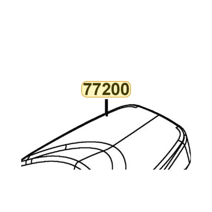 KYMCO Seat Assembly 77200-AEB9-E00-T03, part location on the factory exploded-view diagram