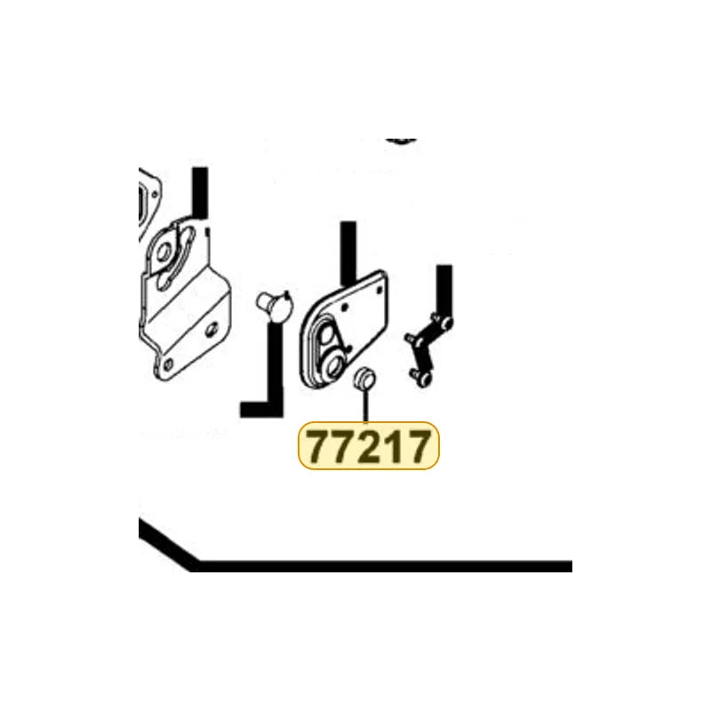 KYMCO Switch Push Buttom 77217-LCB9-C10, part location on the factory exploded-view diagram