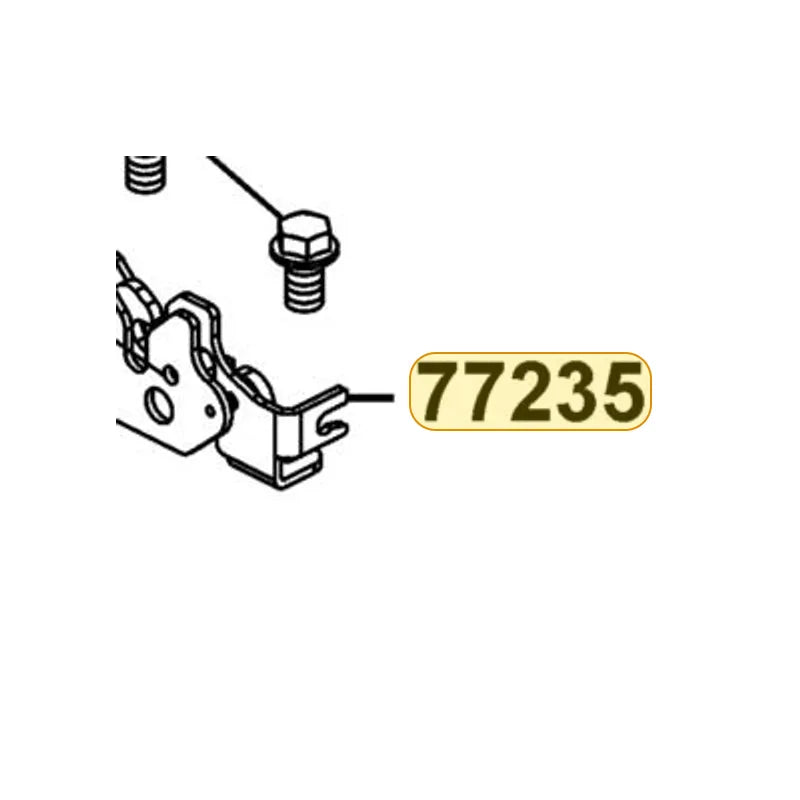 KYMCO Catch Complete Seat 77235-BLA3-900, part location on the factory exploded-view diagram
