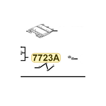 KYMCO Seat Lock Assembly 7723A-LEE8-305, part location on the factory exploded-view diagram
