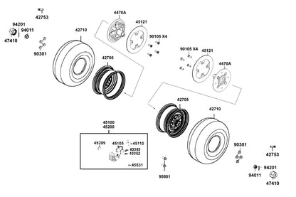 Pin Split 3*40 — 94201-30400 — KYMCO exploded-view diagram