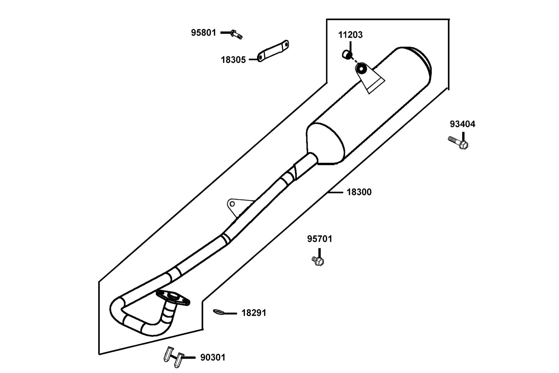 Nut Cap 6MM — 90301-KGBG-900 — KYMCO exploded-view diagram