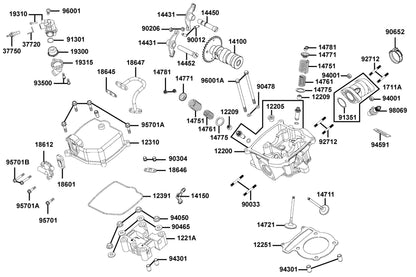 Clip 2*70 — 94591-KFBF-900 — KYMCO exploded-view diagram