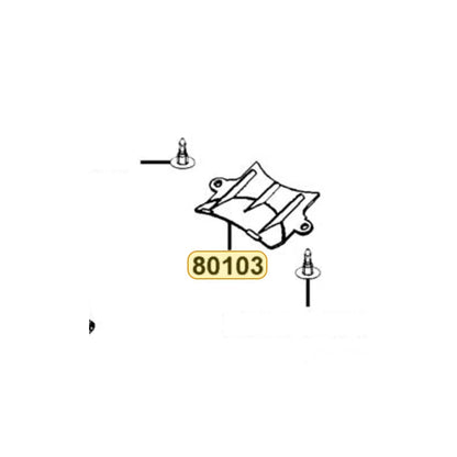KYMCO Maint Tail Light Lid (Black) 80103-LGE5-E00-N1R, part location on the factory exploded-view diagram