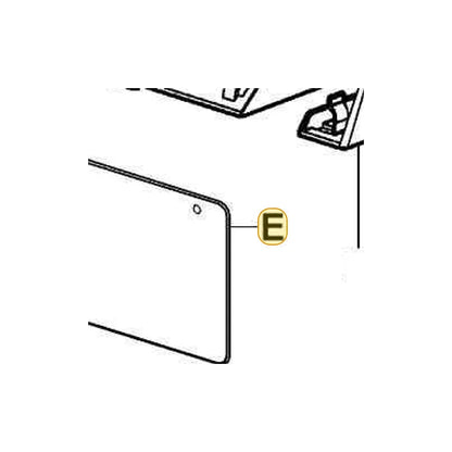 KYMCO Splash Guard Plate 80104-KGBG-900, part location on the factory exploded-view diagram