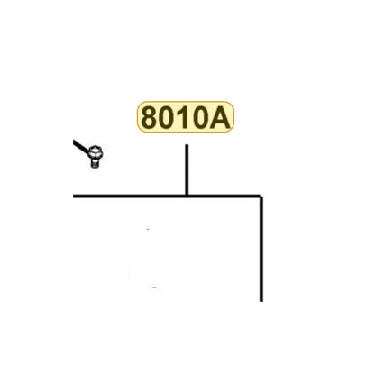 KYMCO Rear Fender Assembly (Black) 8010A-LEC1-M00-N1R, part location on the factory exploded-view diagram