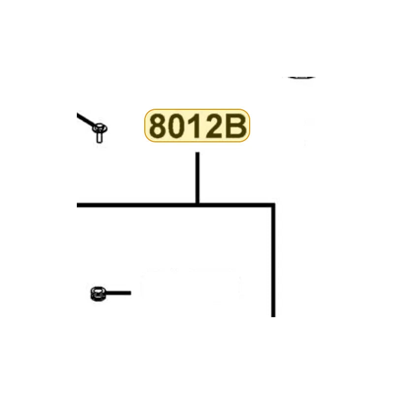 KYMCO Mudguard Assembly Left Floor (Black) 8012B-ABC9-M00-N1R, part location on the factory exploded-view diagram