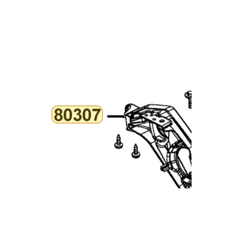 KYMCO Right Tail Light Cover (Black) 80307-AHA9-E00-N1R, part location on the factory exploded-view diagram
