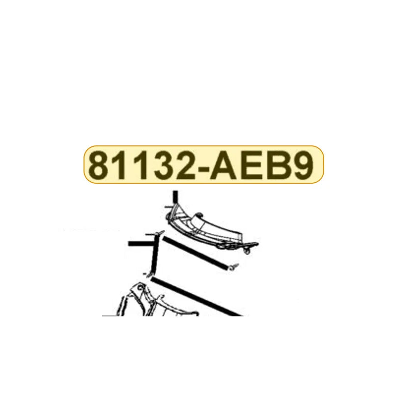 KYMCO Leg Shield Up 0 Cap 81132-AEB9-E00-79P, part location on the factory exploded-view diagram