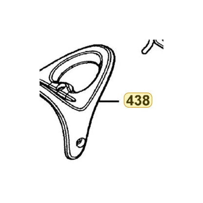 KYMCO Rear Carrier (Bright Silver) 81200-KHC5-E00-N8P, part location on the factory exploded-view diagram