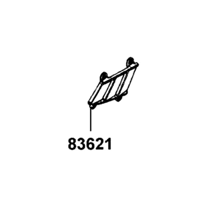 KYMCO Grid Left Side Cover 83621-LGE5-E00-J1P, part location on the factory exploded-view diagram