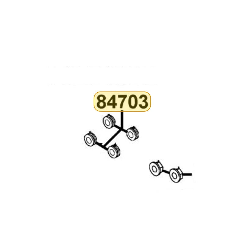 KYMCO Tail Light Rubber 84703-LLB1-900, part location on the factory exploded-view diagram