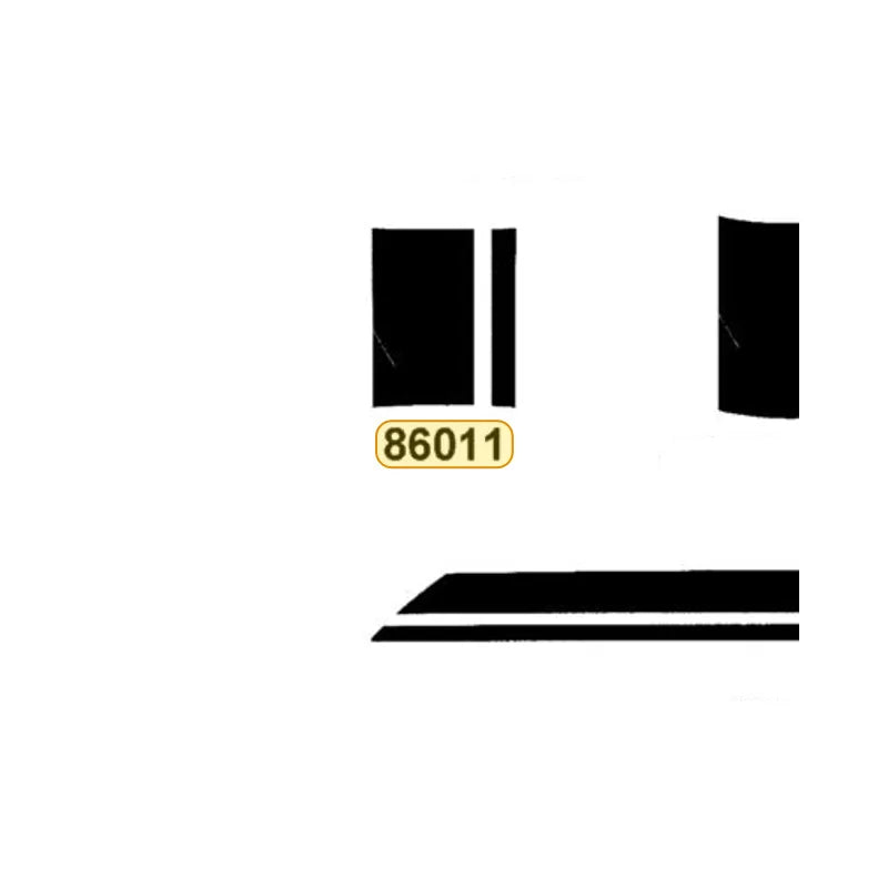 KYMCO Handle Cover Front Stripe 86011-LGS6-M30-T01, part location on the factory exploded-view diagram