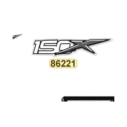 KYMCO Right Body Cover Stripe 86221-ADB1-M31-T02, part location on the factory exploded-view diagram