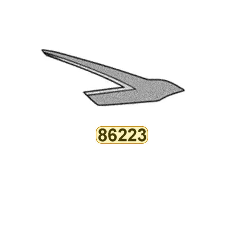 KYMCO Right Fuel Tank Stripe 86223-ACA5-M33-T03, part location on the factory exploded-view diagram