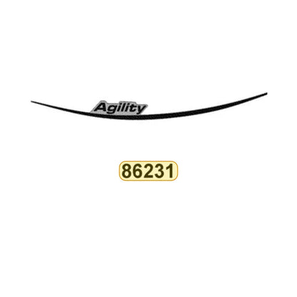 KYMCO Left Side Cover Stripe 86231-LDC8-M32-T01, part location on the factory exploded-view diagram