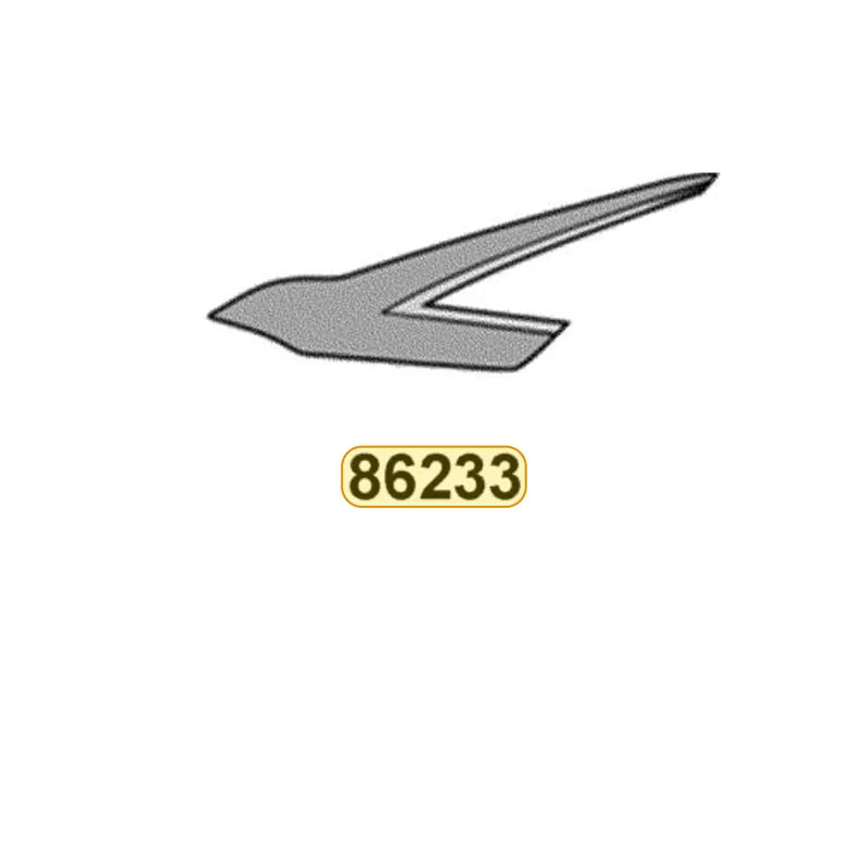 KYMCO Left Fuel Tank Stripe 86233-ACA5-M33-T03, part location on the factory exploded-view diagram