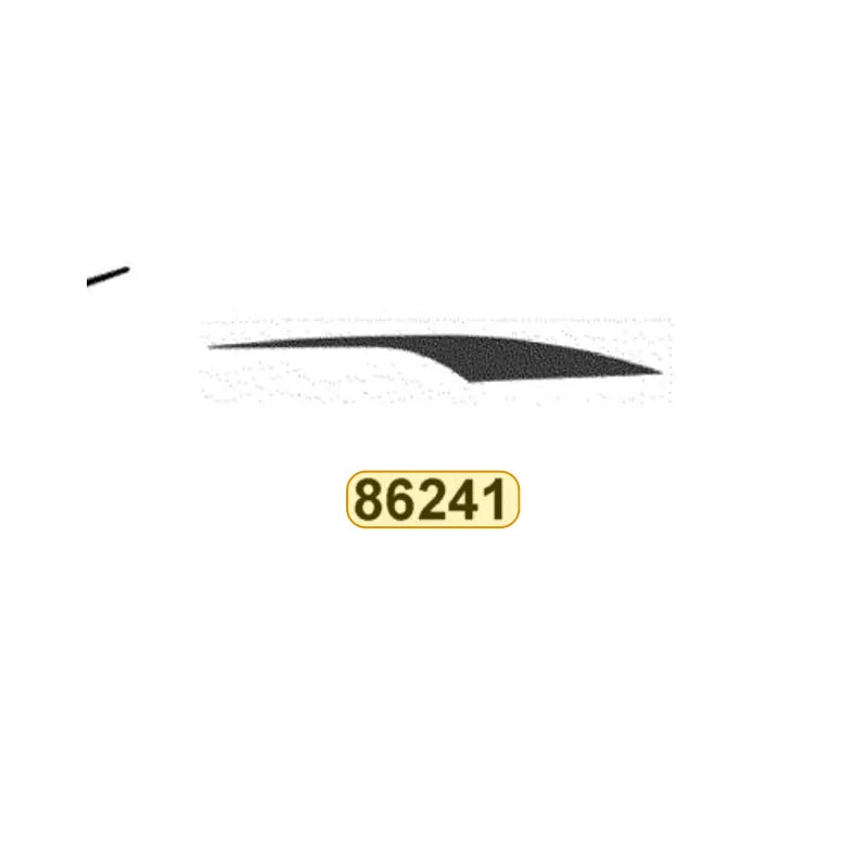 KYMCO Right Side Cover Stripe B 86241-LDC8-M32-T01, part location on the factory exploded-view diagram