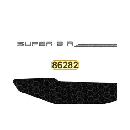 KYMCO Right Front Mold Stripe 86282-BLA2-E70-T09, part location on the factory exploded-view diagram