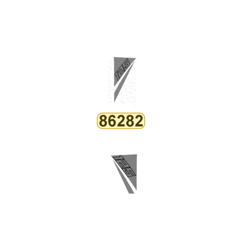 KYMCO Right Front Mold Stripe 86282-LDF7-M31-T01, part location on the factory exploded-view diagram