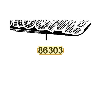 KYMCO Side Cover Stripe 86303-ALH3-M31-T01, part location on the factory exploded-view diagram