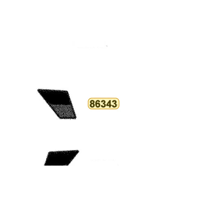 KYMCO Right Side Cover Stripe B 86343-AHH8-M00-T03, part location on the factory exploded-view diagram