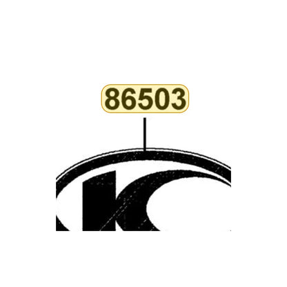 KYMCO K-Logo 30 Mm Stripe 86503-LDF3-900-T03, part location on the factory exploded-view diagram