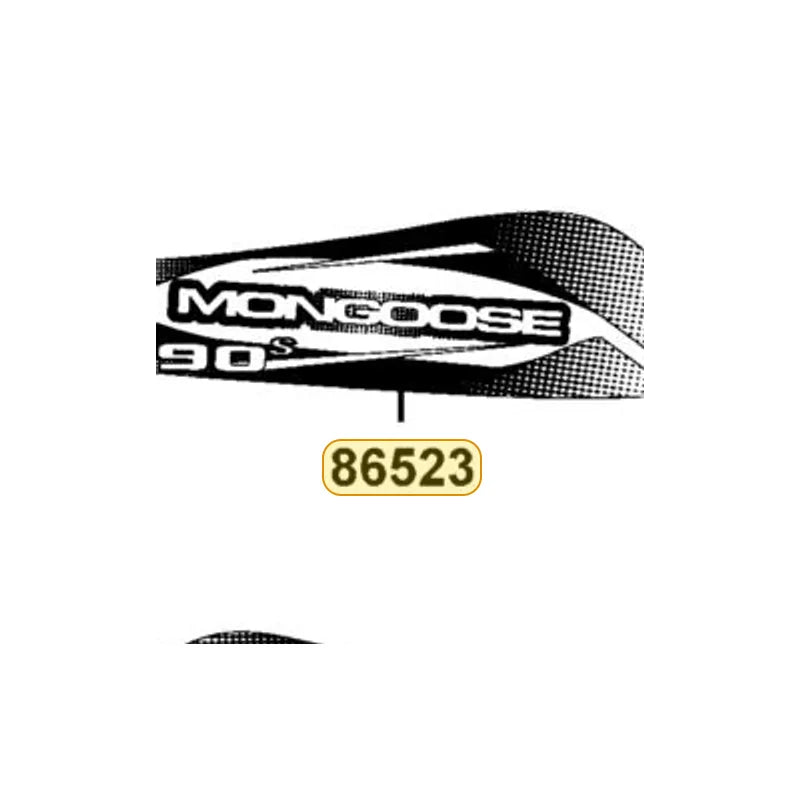 KYMCO Right Front Fender Stripe 86523-ABC9-M32-T05, part location on the factory exploded-view diagram