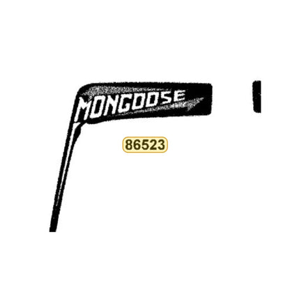 KYMCO Right Fender Front Stripe 86523-AHA5-M30-T03, part location on the factory exploded-view diagram