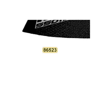 KYMCO Right Fender Front Stripe 86523-AKG9-M00-T01, part location on the factory exploded-view diagram
