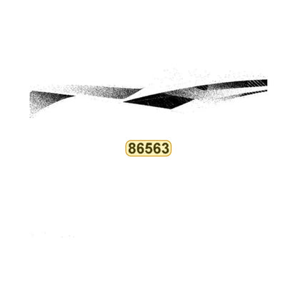 KYMCO Right Fender Front Stripe B 86563-LEC1-M31-T03, part location on the factory exploded-view diagram
