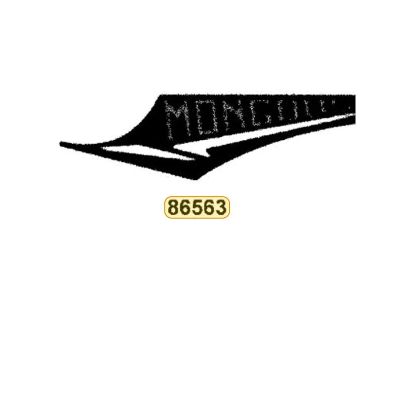 KYMCO Right Fender Front Stripe C 86563-LEC1-M32-T03, part location on the factory exploded-view diagram