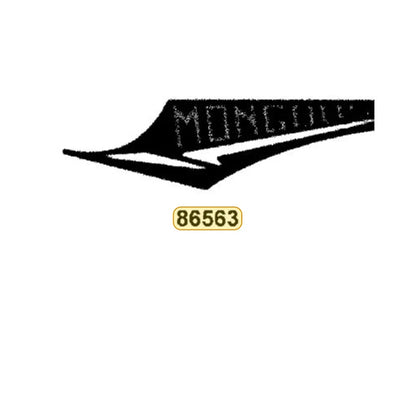 KYMCO Right Fender Front Stripe C 86563-LEC1-M32-T05, part location on the factory exploded-view diagram