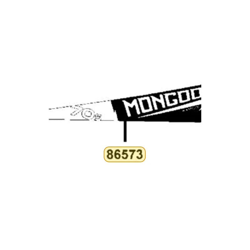 KYMCO Left Fender Front Stripe C 86573-ABC8-M31-T01, part location on the factory exploded-view diagram