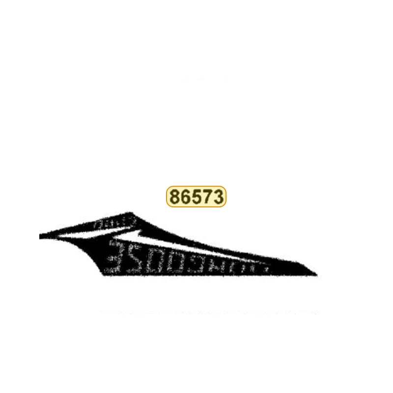 KYMCO Stirpe C Left Fender Front 86573-AHA5-M30-T02, part location on the factory exploded-view diagram