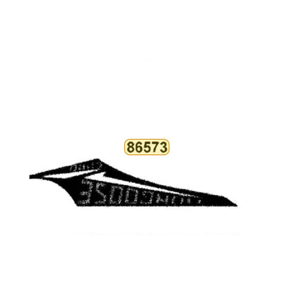 KYMCO Stirpe C Left Fender Front 86573-AHA5-M30-T02, part location on the factory exploded-view diagram