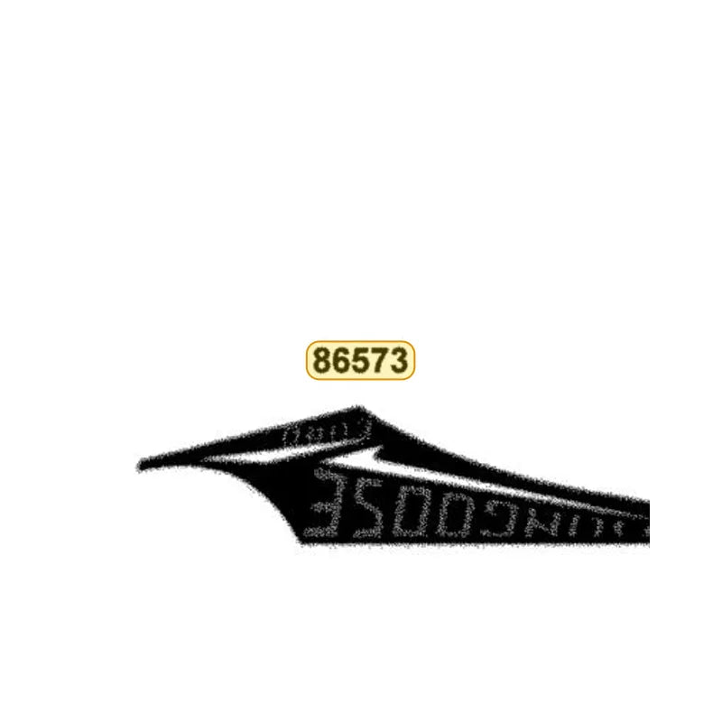 KYMCO Stirpe C Left Fender Front 86573-AHA5-M30-T05, part location on the factory exploded-view diagram