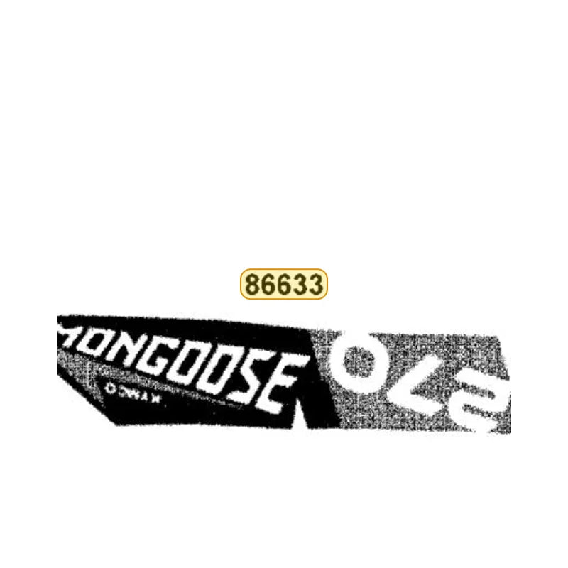 KYMCO Left Fender Rear Stripe 86633-AHA5-M30-T04, part location on the factory exploded-view diagram