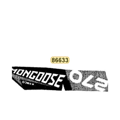 KYMCO Left Fender Rear Stripe 86633-AHA5-M30-T04, part location on the factory exploded-view diagram