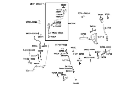 Pin Split 2.5*30 — 94201-25300 — KYMCO exploded-view diagram