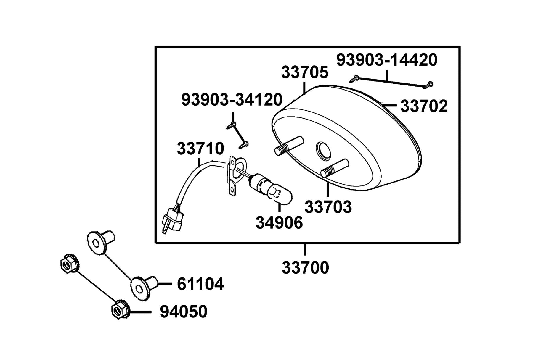 Screw Tapping 4X8 — 93903-34160 — KYMCO exploded-view diagram