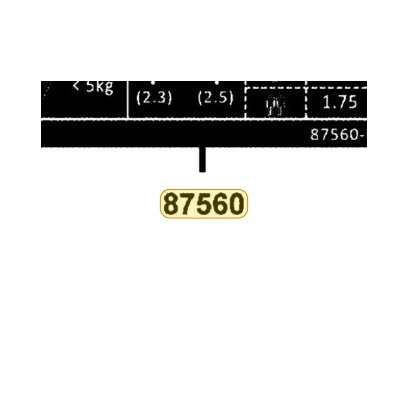 KYMCO Driver Caution Mark 87560-BAA7-E00-T01, part location on the factory exploded-view diagram