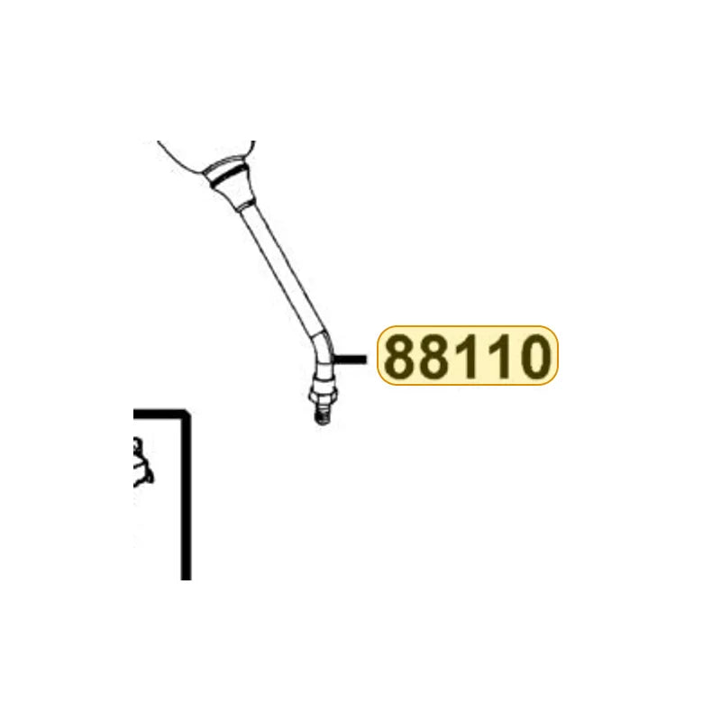 KYMCO Right Back Mirror Assembly 88110-LCB9-M30, part location on the factory exploded-view diagram