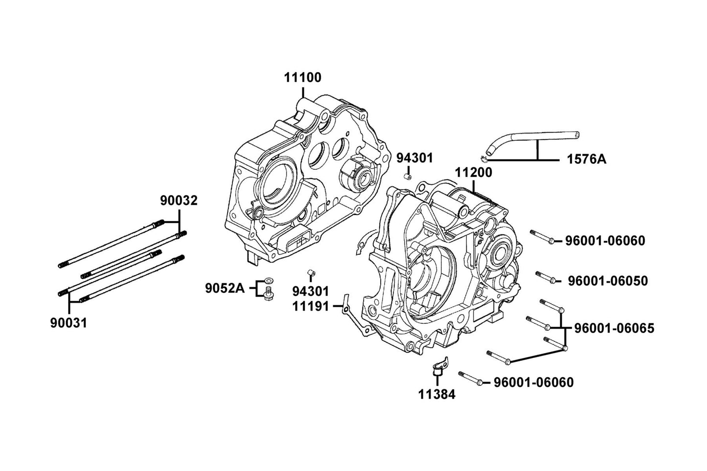 Dowel Pin 10*14 — 94301-10140 — KYMCO exploded-view diagram