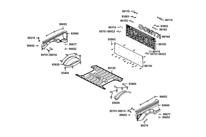 Panel L Rr Fender (new Conceal) — 83600-LEE8-600-JFT — KYMCO exploded-view diagram