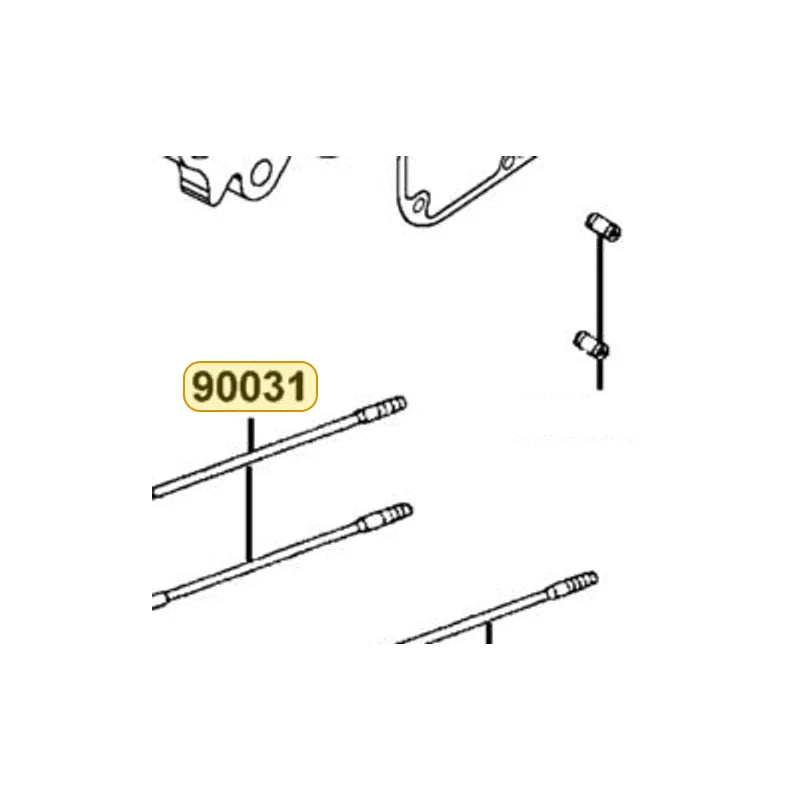 KYMCO Stud Bolt A 8*182.5 90031-KHC4-900, part location on the factory exploded-view diagram