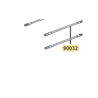 KYMCO Stud Bolt B 8*190.5 90032-KHC4-900, part location on the factory exploded-view diagram