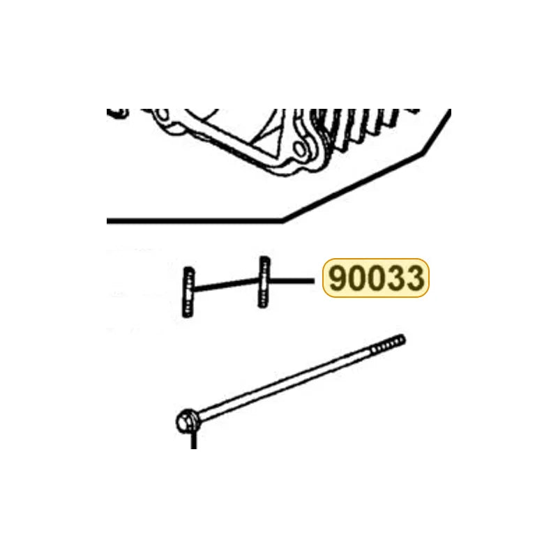 KYMCO Stud Bolt 6*32 90033-0A41-021, part location on the factory exploded-view diagram
