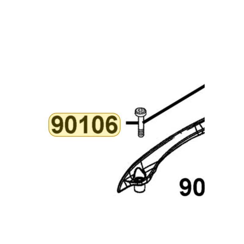 KYMCO 8Mm Bolt-Wash. 90106-KFC2-C00, part location on the factory exploded-view diagram